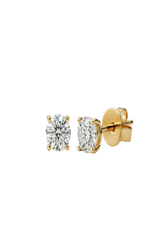 Diamond Stud - 0.05 Carat - Natural Diamond - 18K Gold